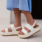 Reef Water Vista Higher Womens Sandal Aqua 9