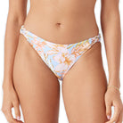ROXY TROPICAL LACE SIDE HIPSTER BEM-BLUE MULTI M