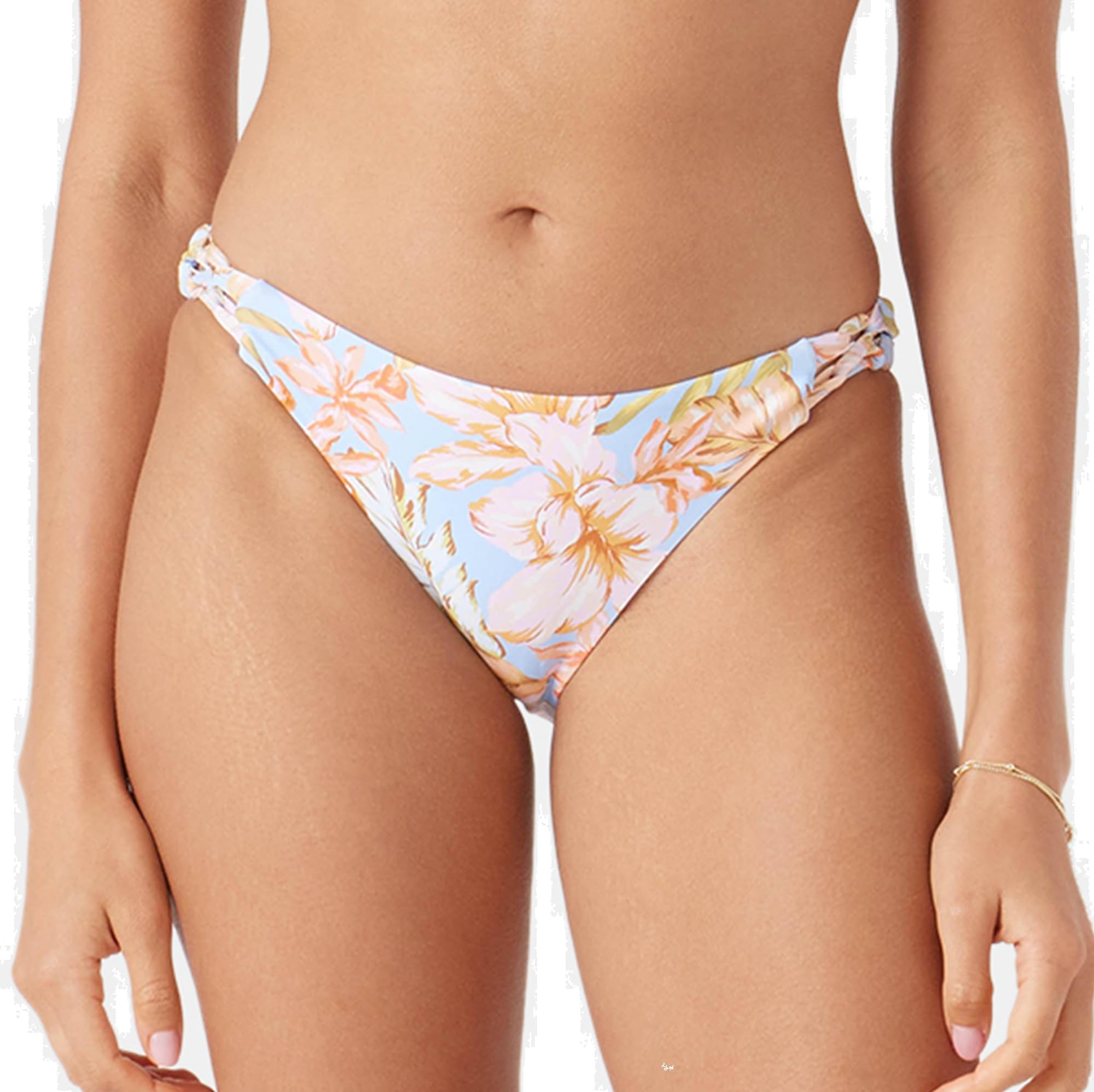 ROXY TROPICAL LACE SIDE HIPSTER BEM-BLUE MULTI S