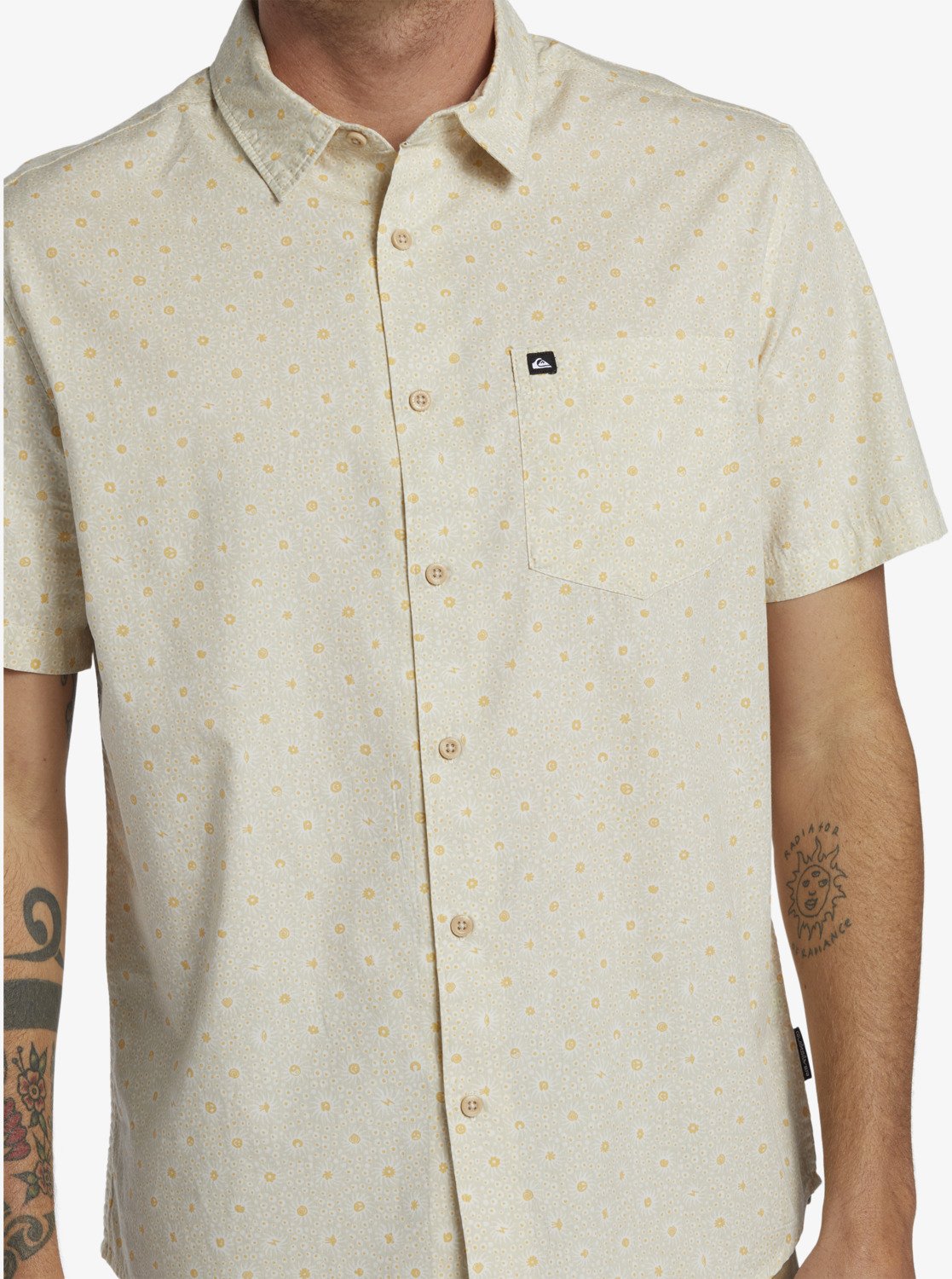 Quiksilver Apero Organic SS Woven WEJ7 M