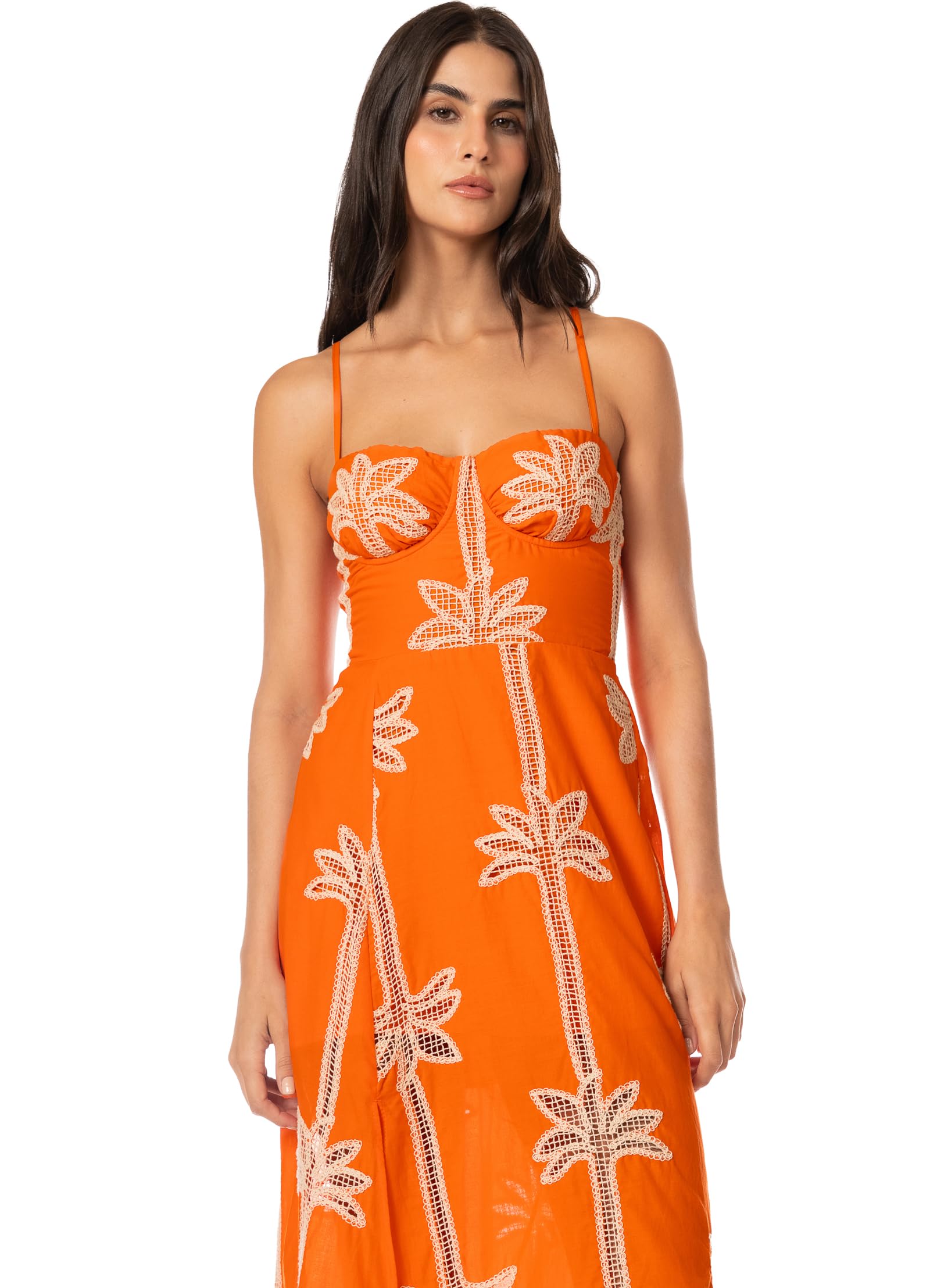 MAAJI TANGERINE TROPICS ROMANIA DRESS ORANGE m