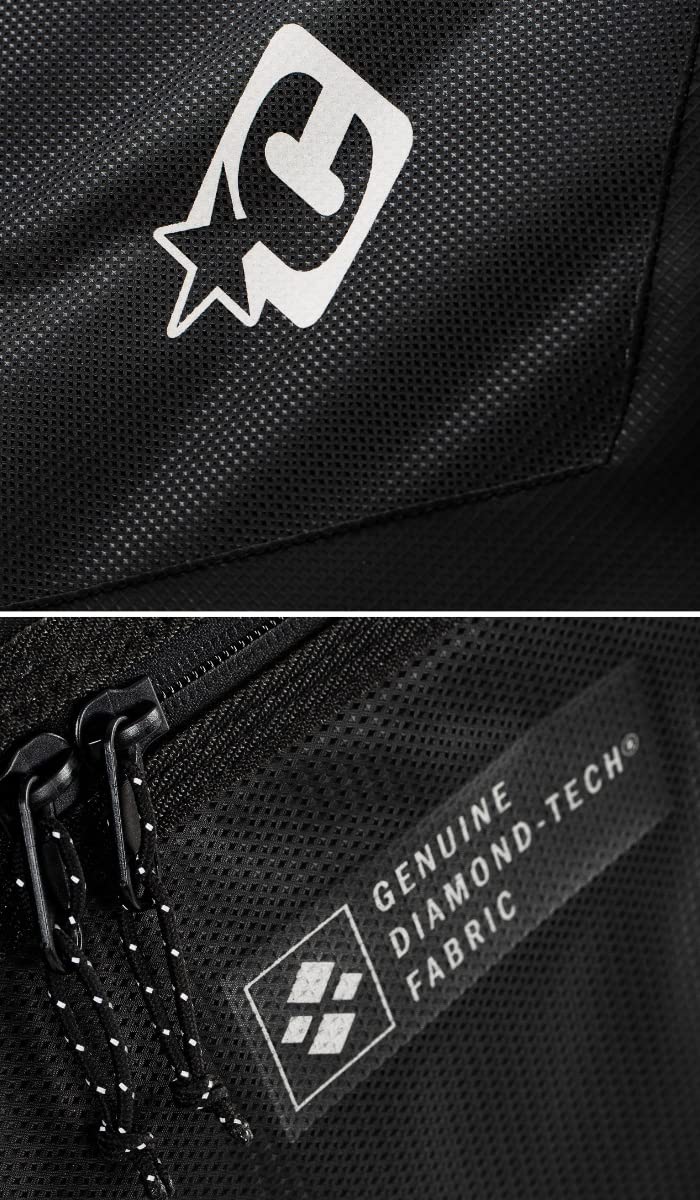 Creatures of Leisure Double DT2.0 Shortboard Boardbag Titanium-Black 6ft3in