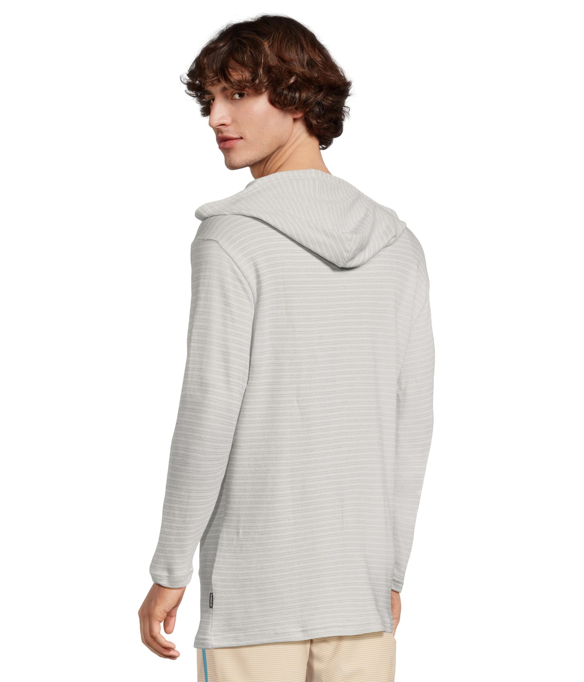 QUIKSILVER VISTA LS HOOD BHL0-ASHLEY BLUE S