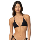 O'NEILL SALTWATER SOLIDS VENICE TRIANGLE TOP BLK XL