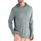 Free Fly Bamboo Lightweight Hoodie Slate XXL