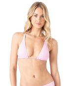 Roxy Haliewa Built Up Triangle Bikini Top LCT-LILAC SACHET M