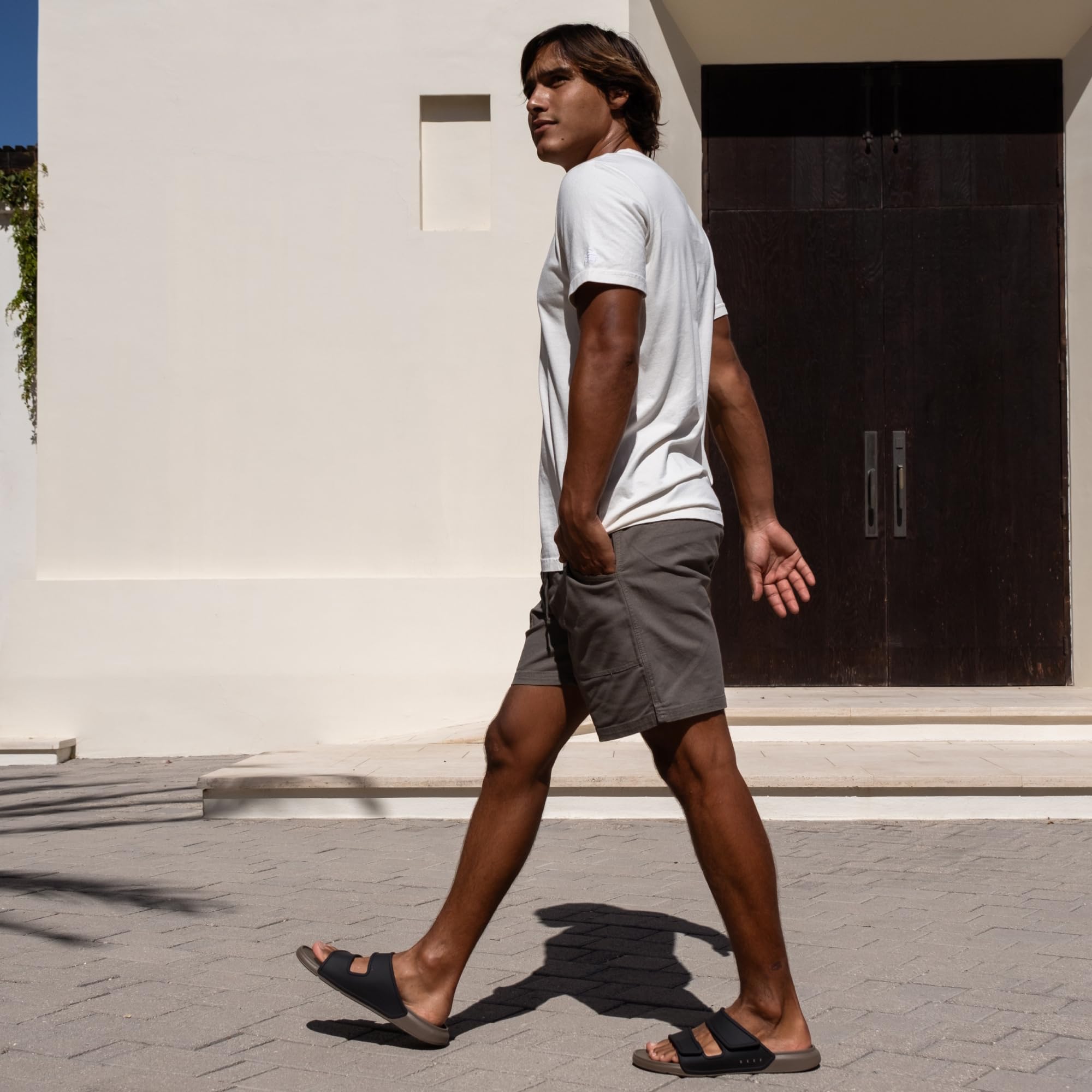 Reef Oasis Adapt Mens Sandal Grey-Forest 13