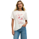 Z SUPPLY CHEERS BOYFRIEND TEE SEA SALT (SSA) M