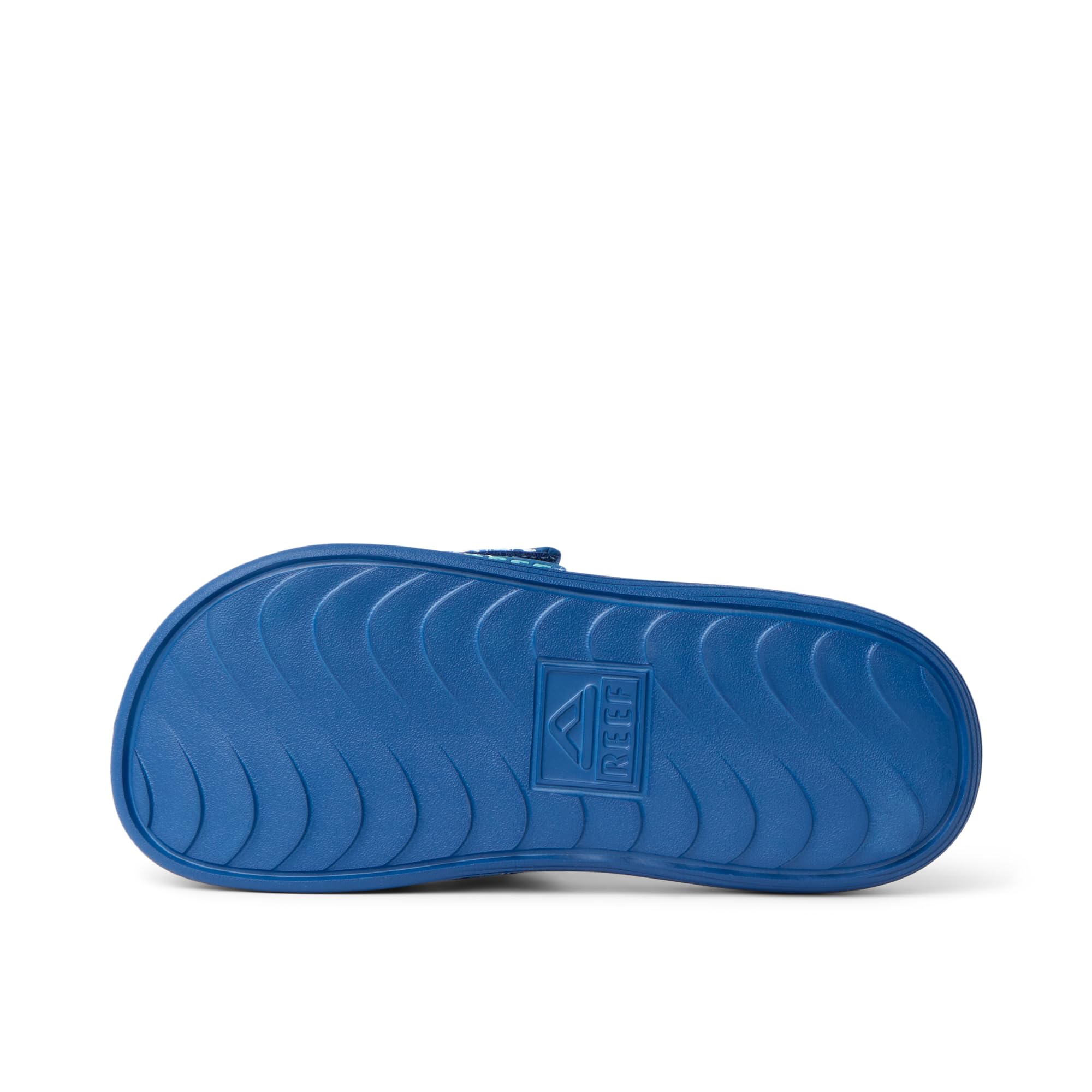 Reef Kids Salty Boys Slide Royal Sharks 5 Y