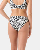 ROXY SURFER'S PARADISE REVERSIBLE BIKINI BOTTOM B64-BLACK COMBO S