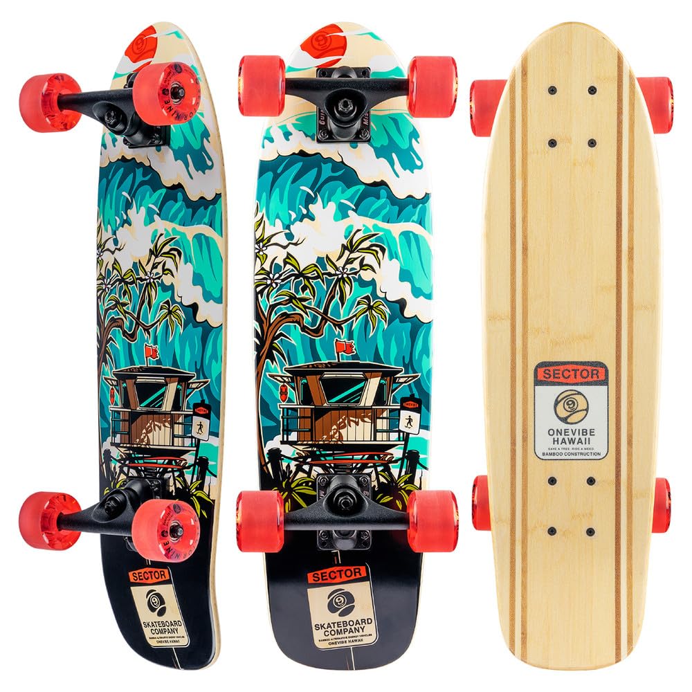 Sector 9 Bambino Complete Skateboard Shorebreak 26.5