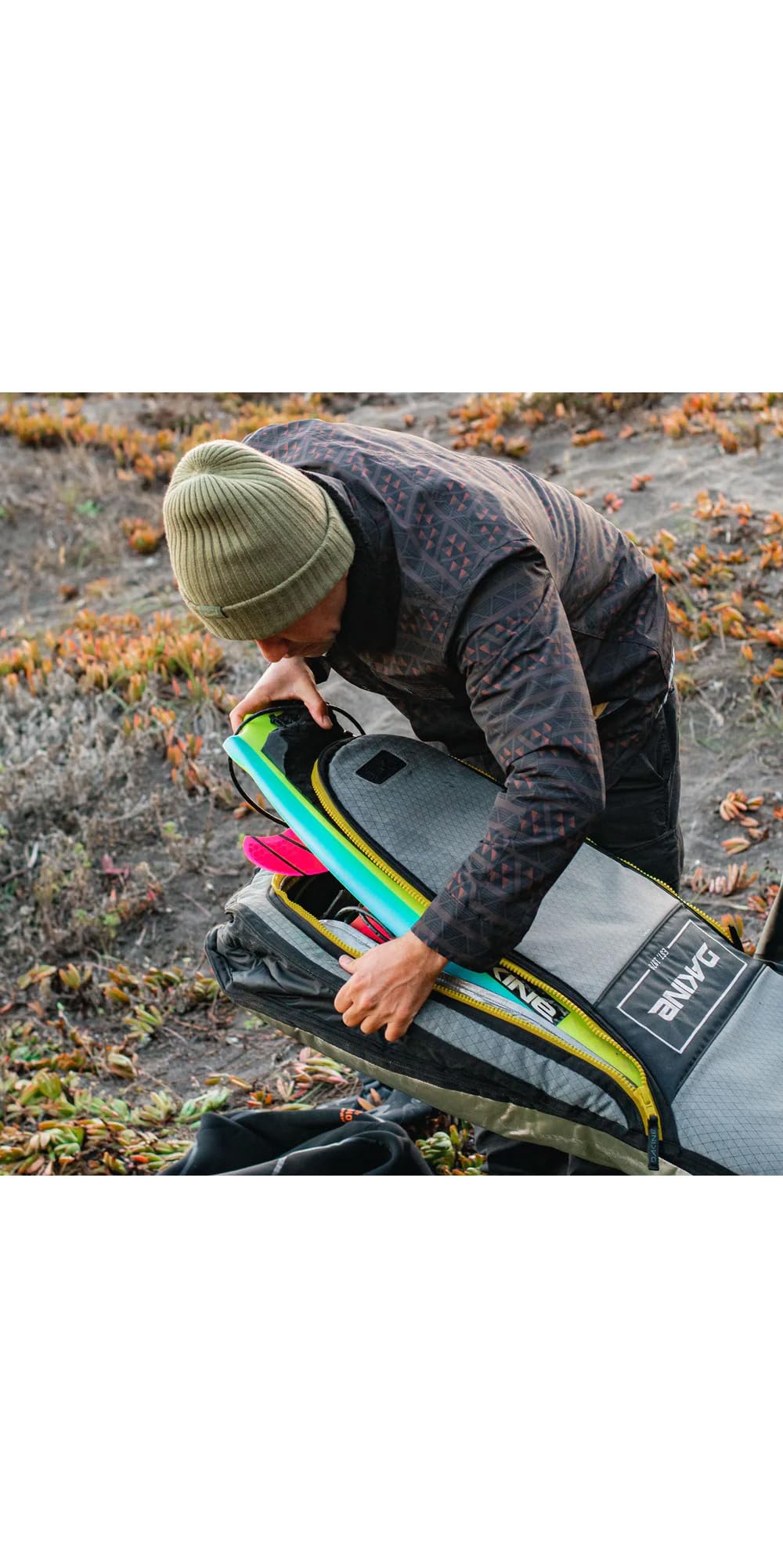 Dakine Team Mission Thruster Boardbag 918-Robinson Grey Camo 7ft0in