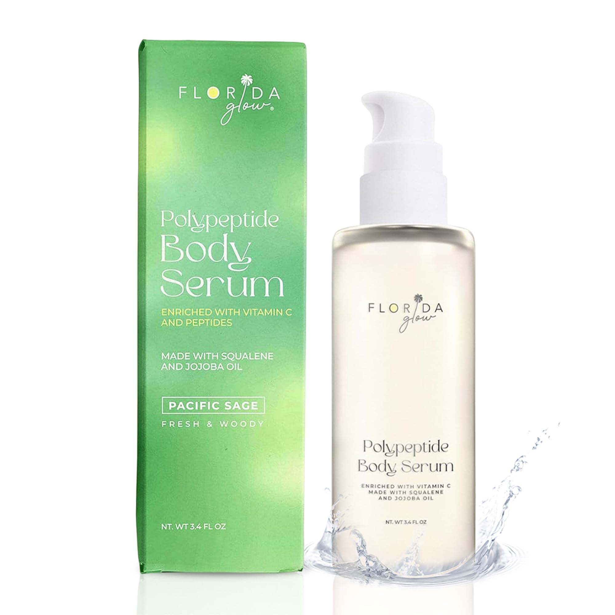Florida Glow Polypeptide Body Serum Pacific Sage 3.4oz