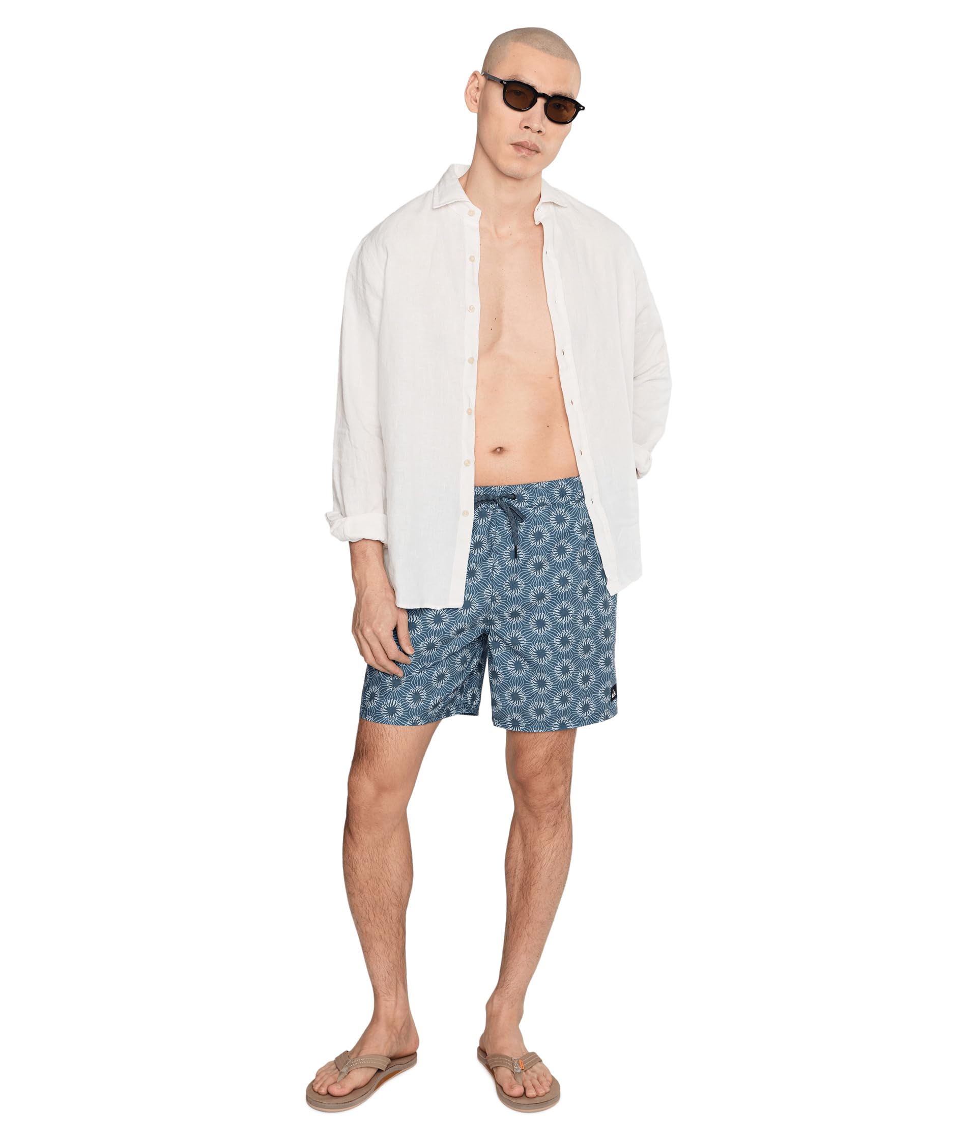 Quiksilver Ocean Mayhem 17" Swim Trunks DKD-Dark Denim M