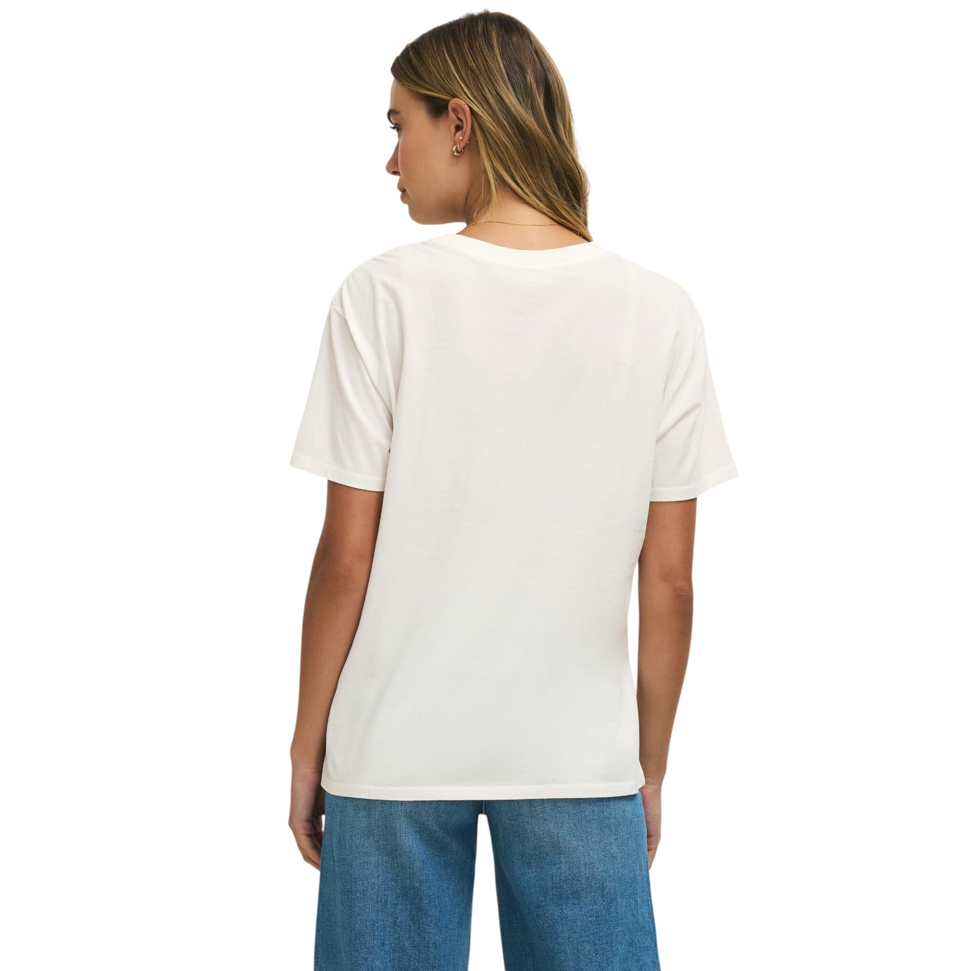 Z SUPPLY CHEERS BOYFRIEND TEE SEA SALT (SSA) S
