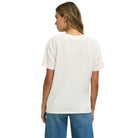 Z SUPPLY CHEERS BOYFRIEND TEE SEA SALT (SSA) XS