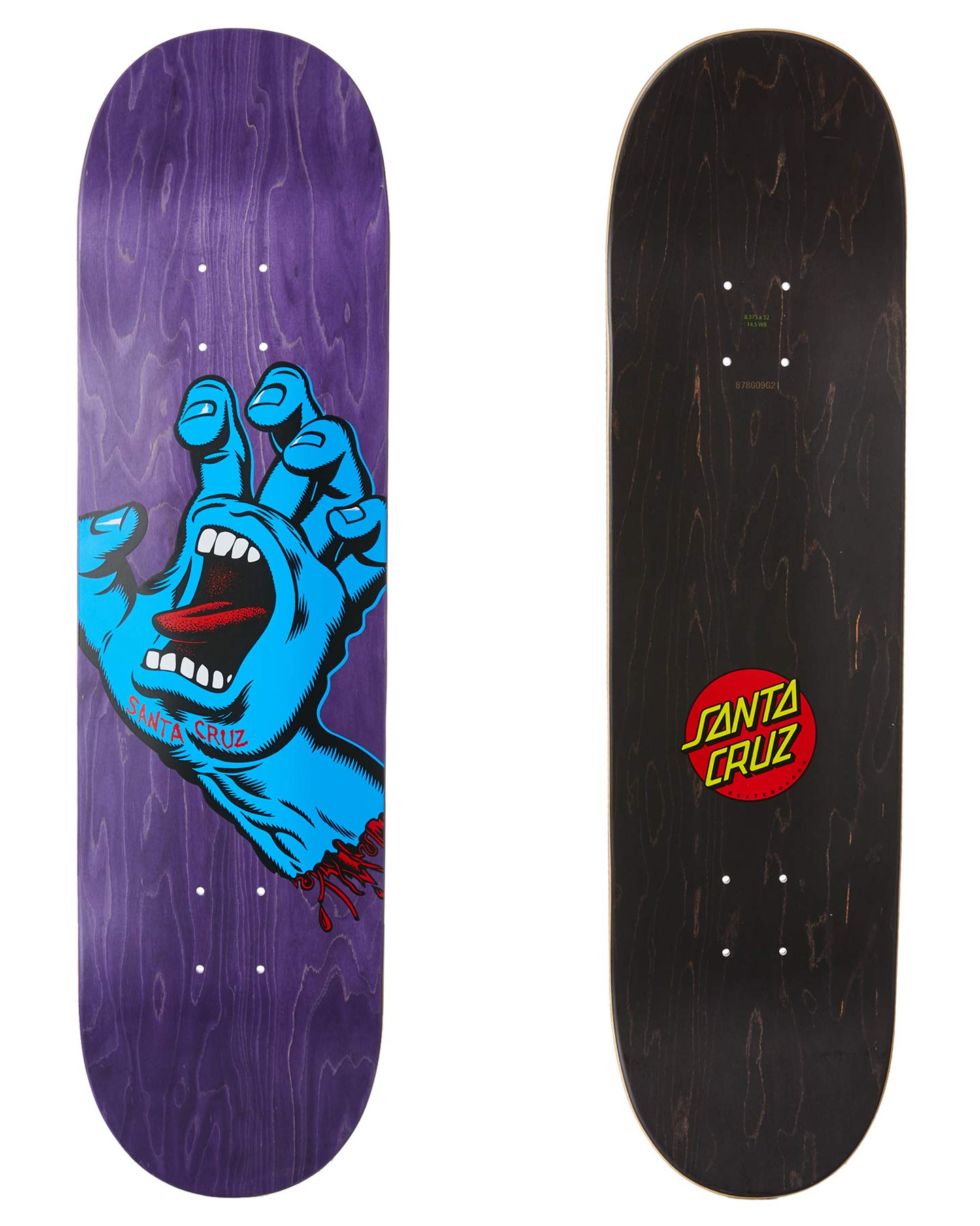 Santa Cruz Screaming Hand Deck 8.375"