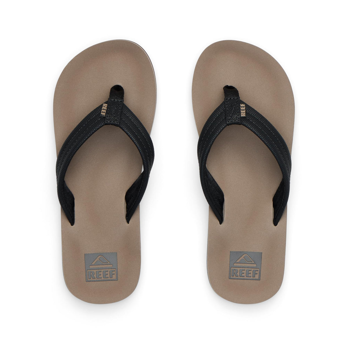 Reef Ahi Boys Sandal Black-Tan 13 C