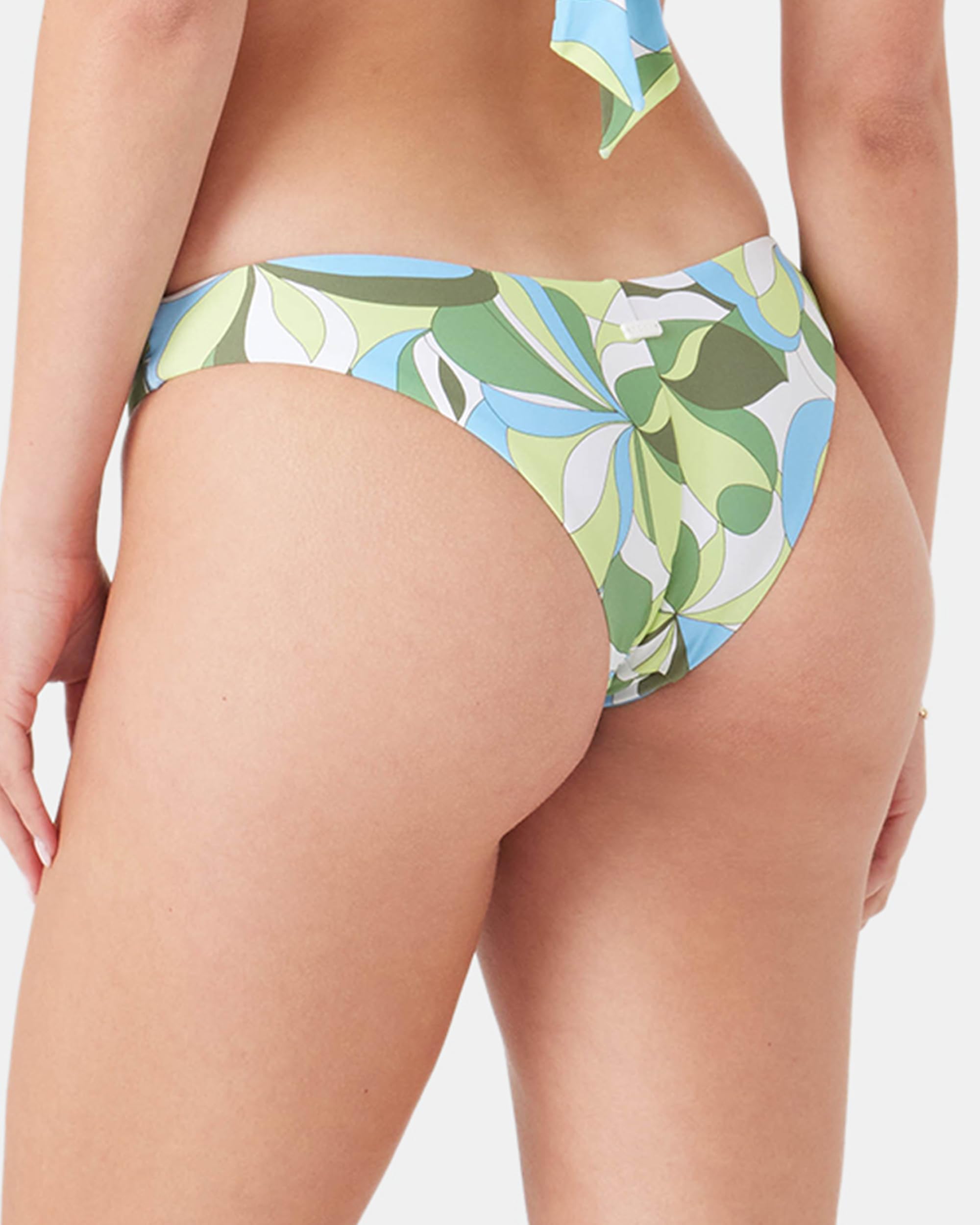 ROXY SURF BREAK SHIRRED HIPSTER TP1 - Green Tropics M