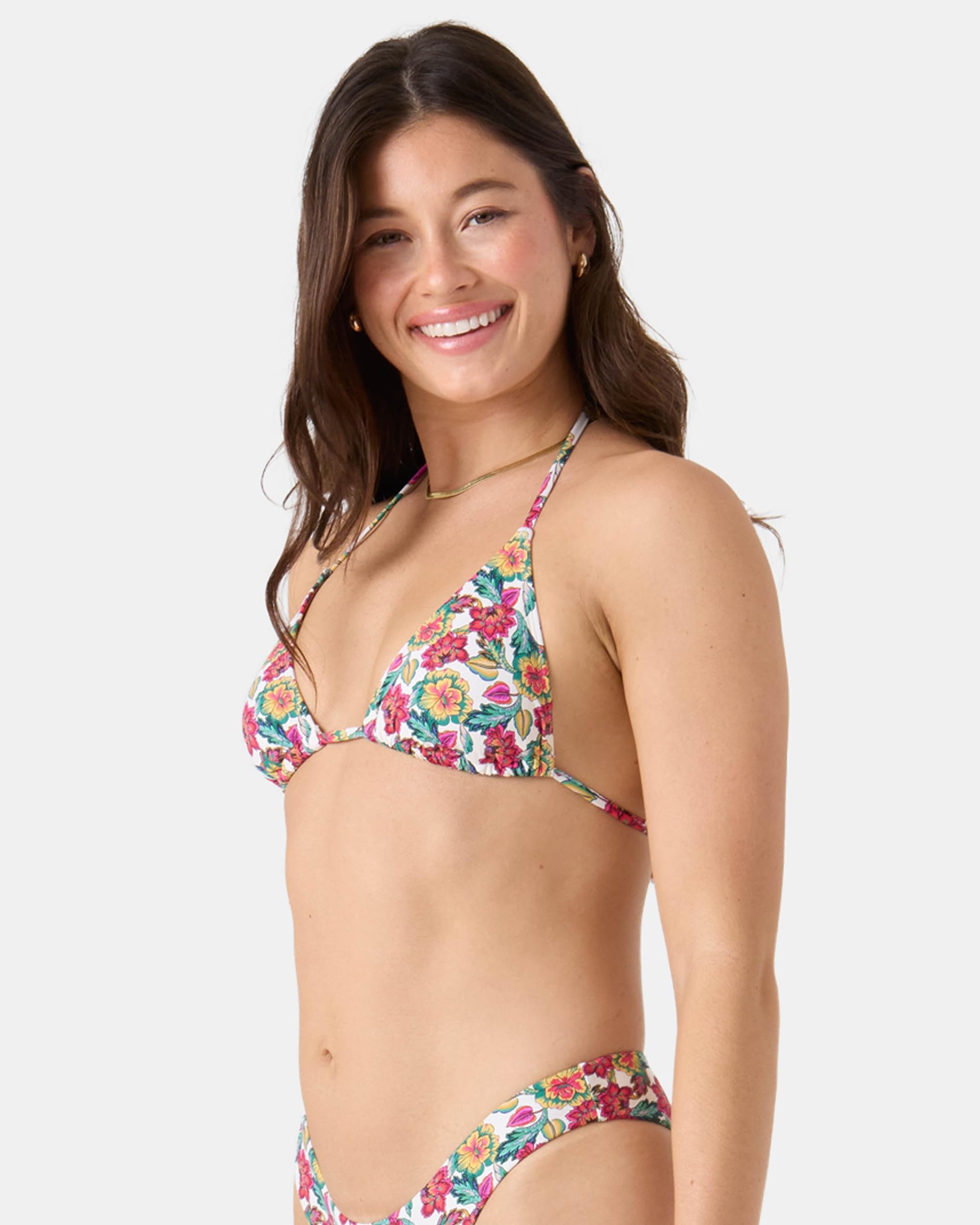 ROXY BEACH BLOSSOM MINI TIKI FOM-FLORAL MULTI L