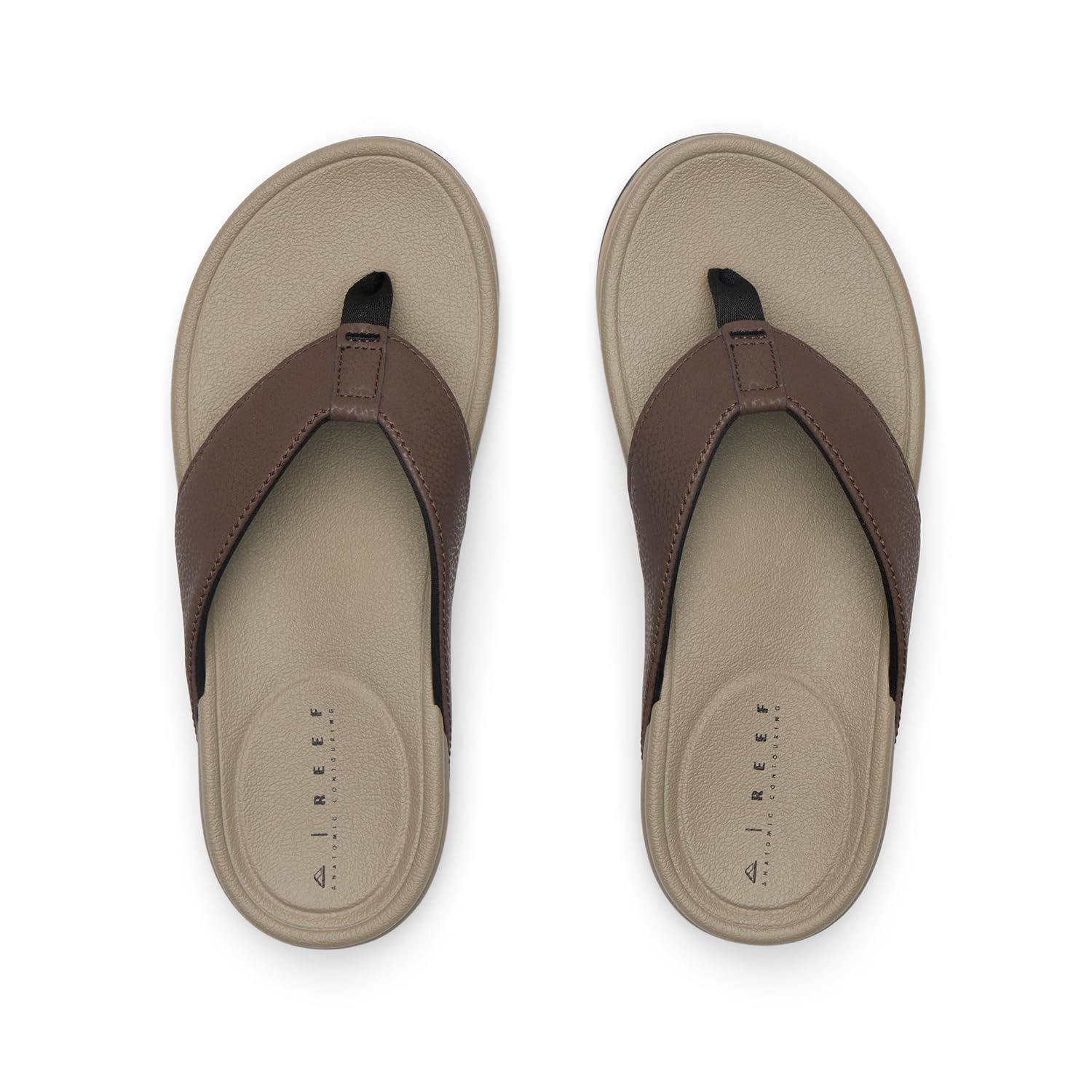 Reef Phantom Bonzer Mens Sandal Chocolate-Tan 7