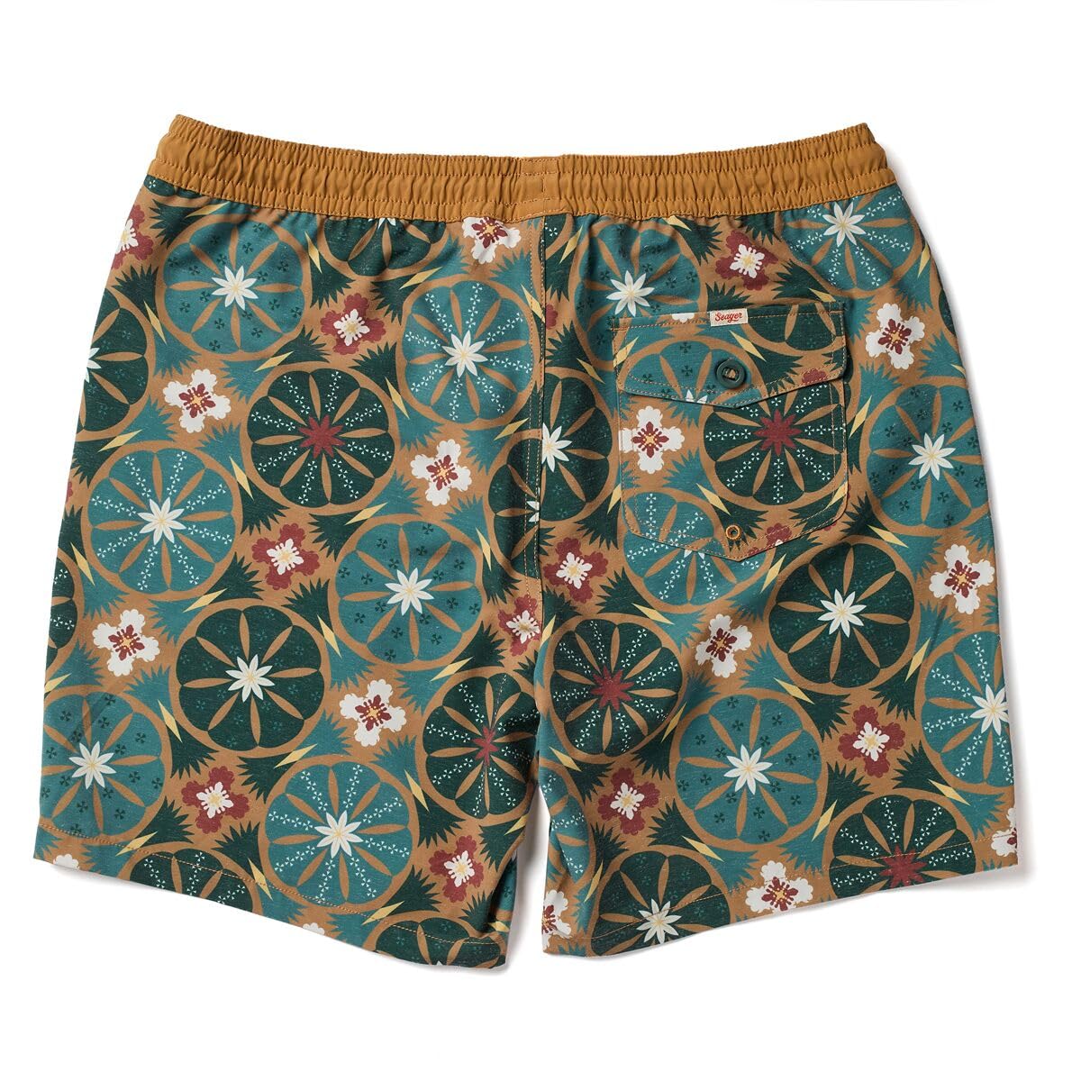 Seager Yuma Elastic Waist Trunk Peyote S