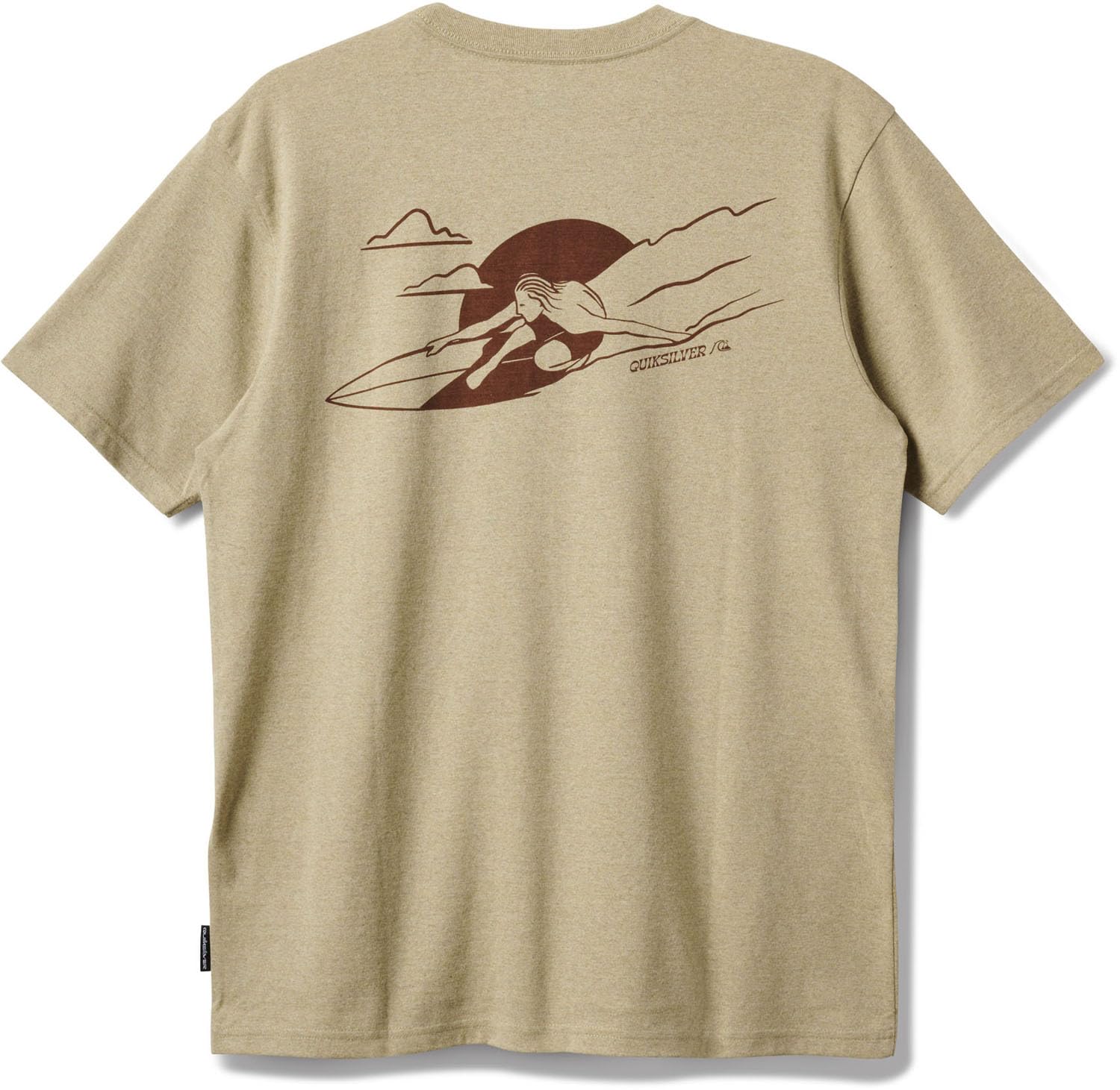 QUIKSILVER RAIL GRAB MOD TWILL HEATHER M