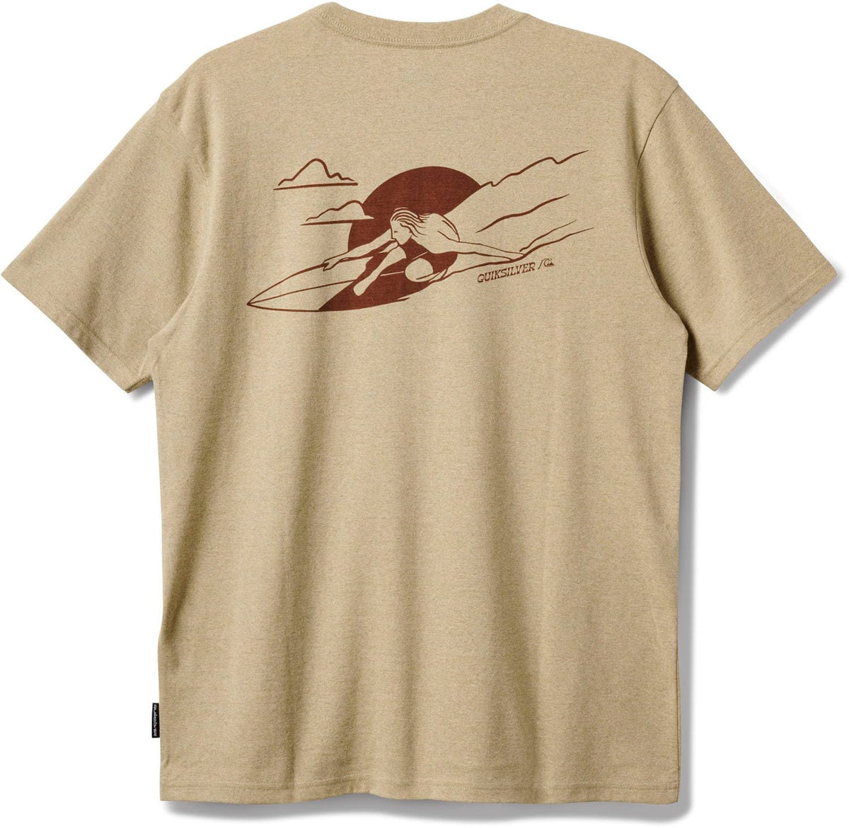QUIKSILVER RAIL GRAB MOD TWILL HEATHER M