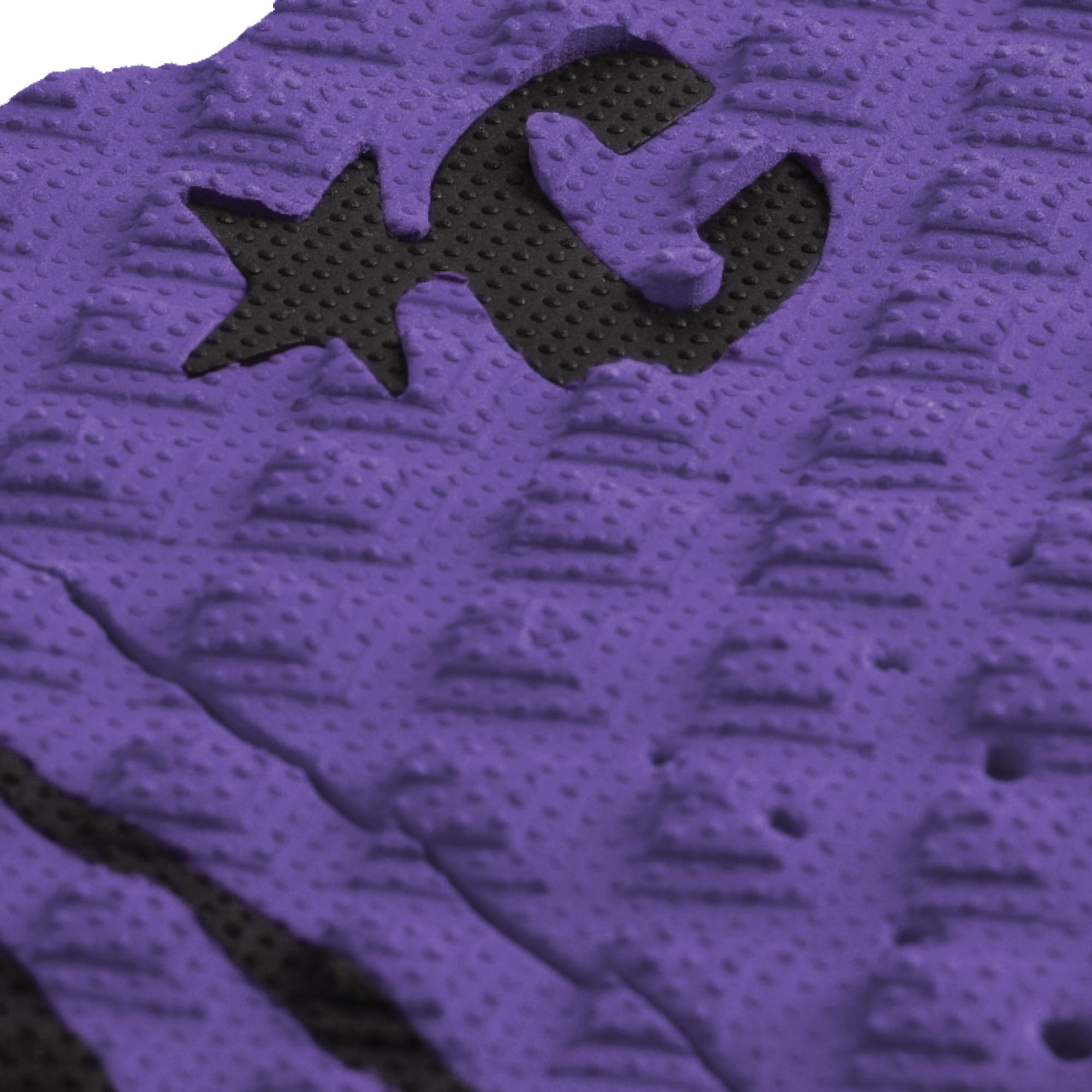 Creatures of Leisure Griffin Colapinto Lite EcoPure Traction Pad Punk Purple Black Flames