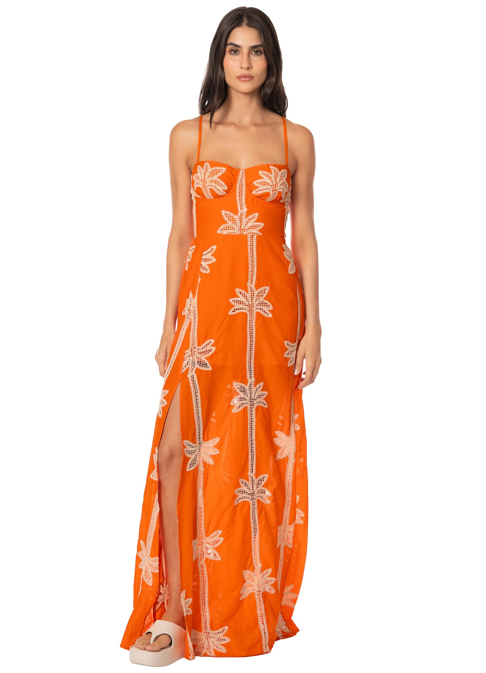 MAAJI TANGERINE TROPICS ROMANIA DRESS ORANGE m