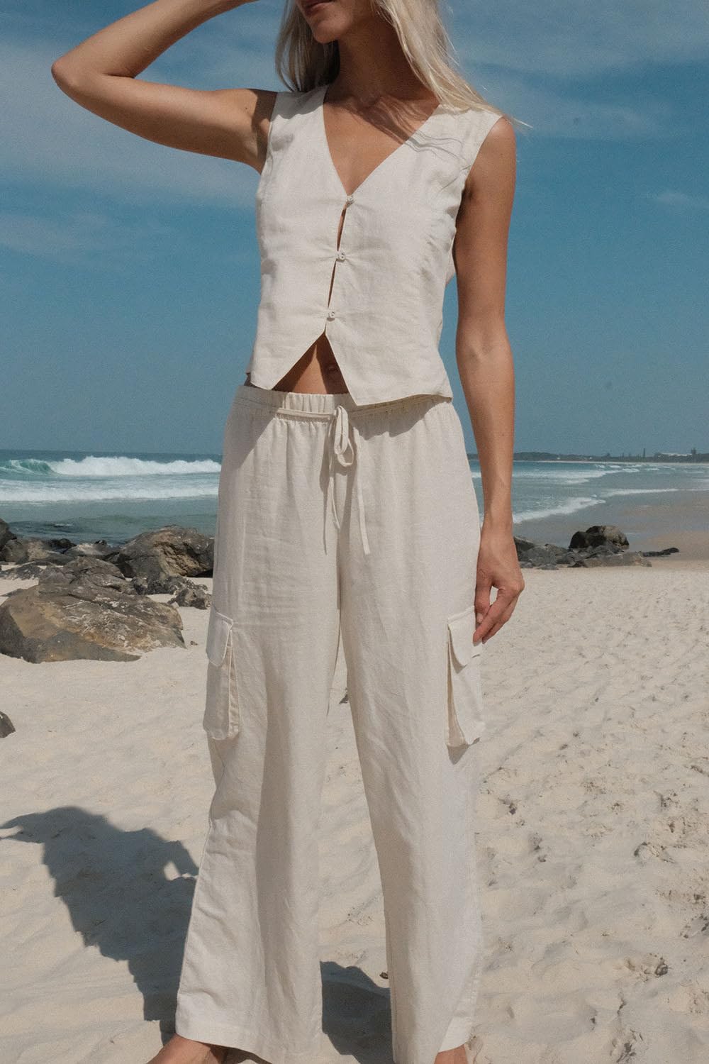 RHYTHM COVE CARGO PANT OAT 06