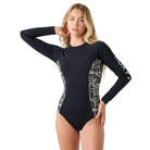 ROXY SURFER'S PARADISE SURF B64-BLACK COMBO L