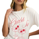Z SUPPLY CHEERS BOYFRIEND TEE SEA SALT (SSA) S