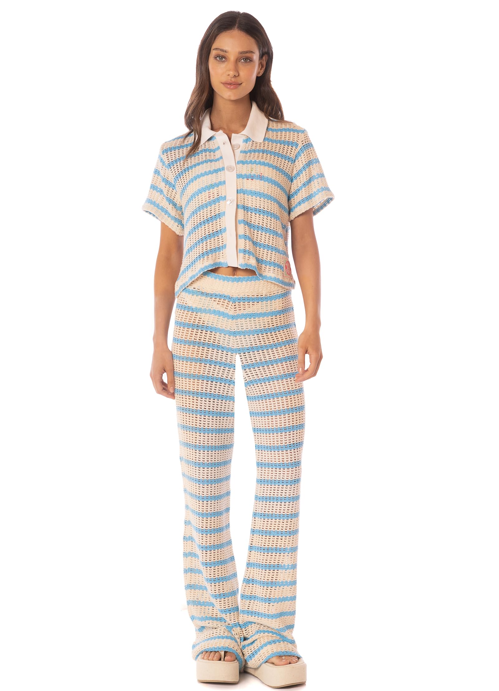 Maaji Wavy Shirt MediumBlue S