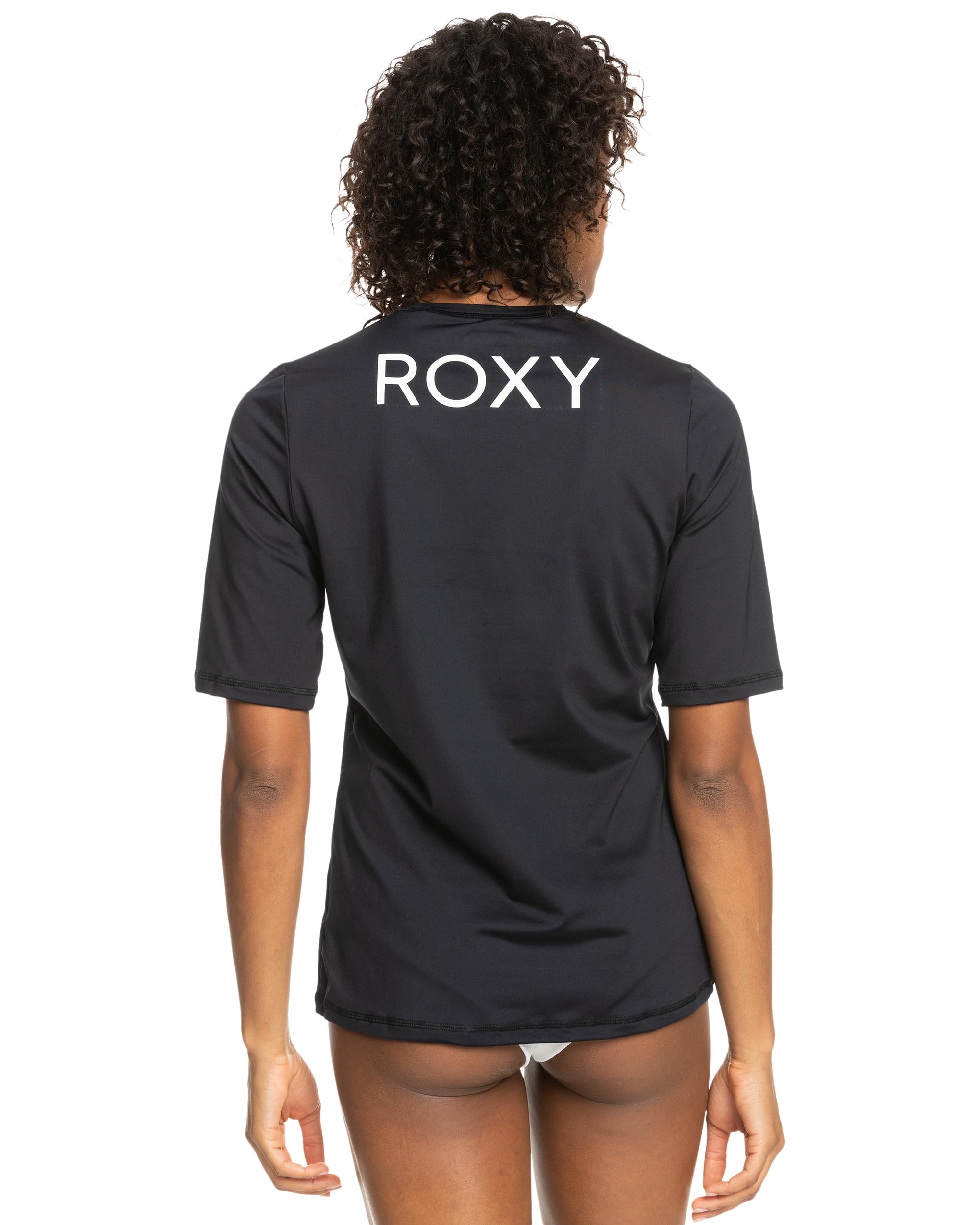 ROXY NEW ENJOY WAVES SS LYCRA KVJ0-ANTHRACITE M