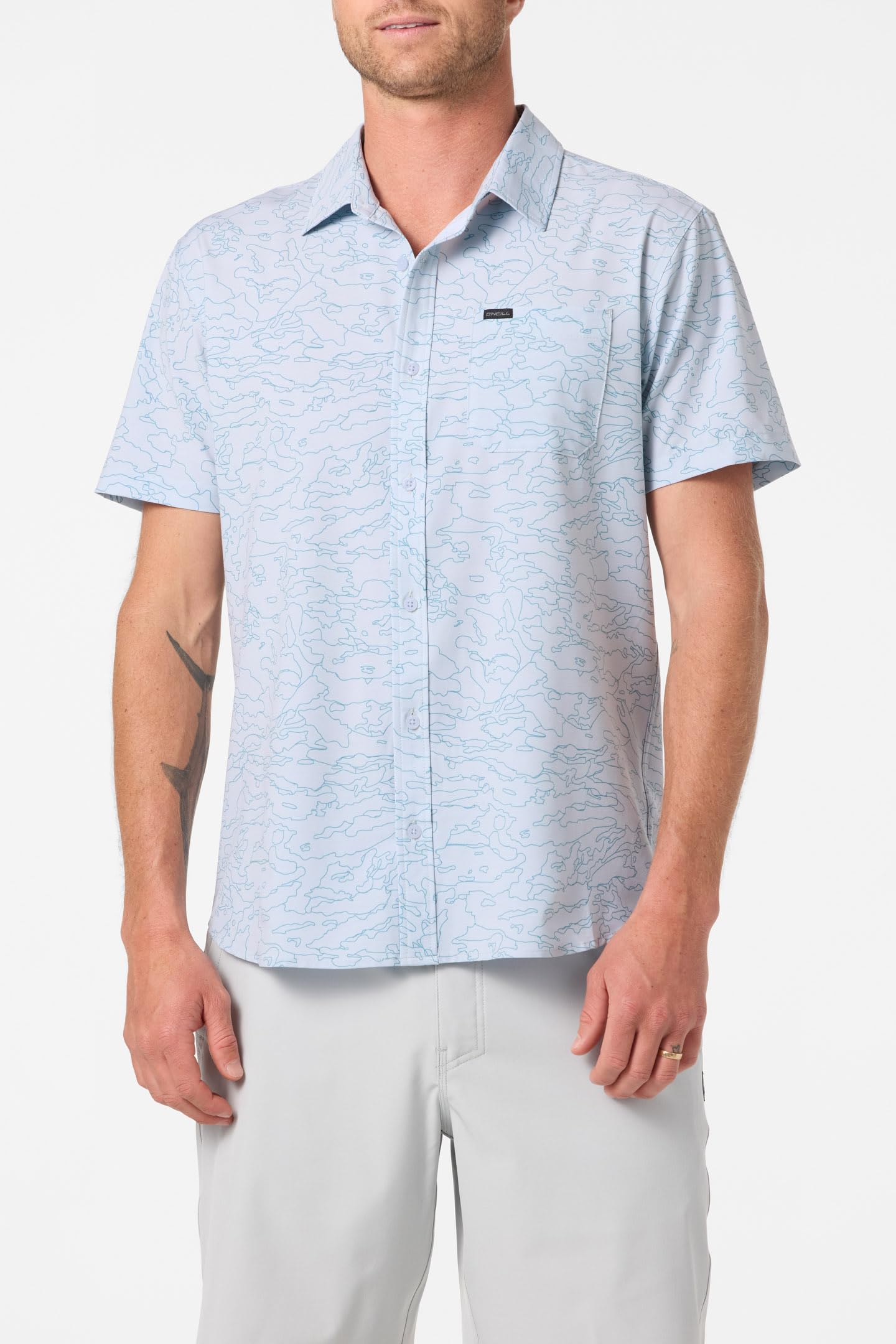 O'Neill TRVLR UPF Traverse Standard SS Woven HRS XXL