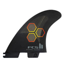 FCS 2 CI PC Tri-Quad Set Black-Flame M