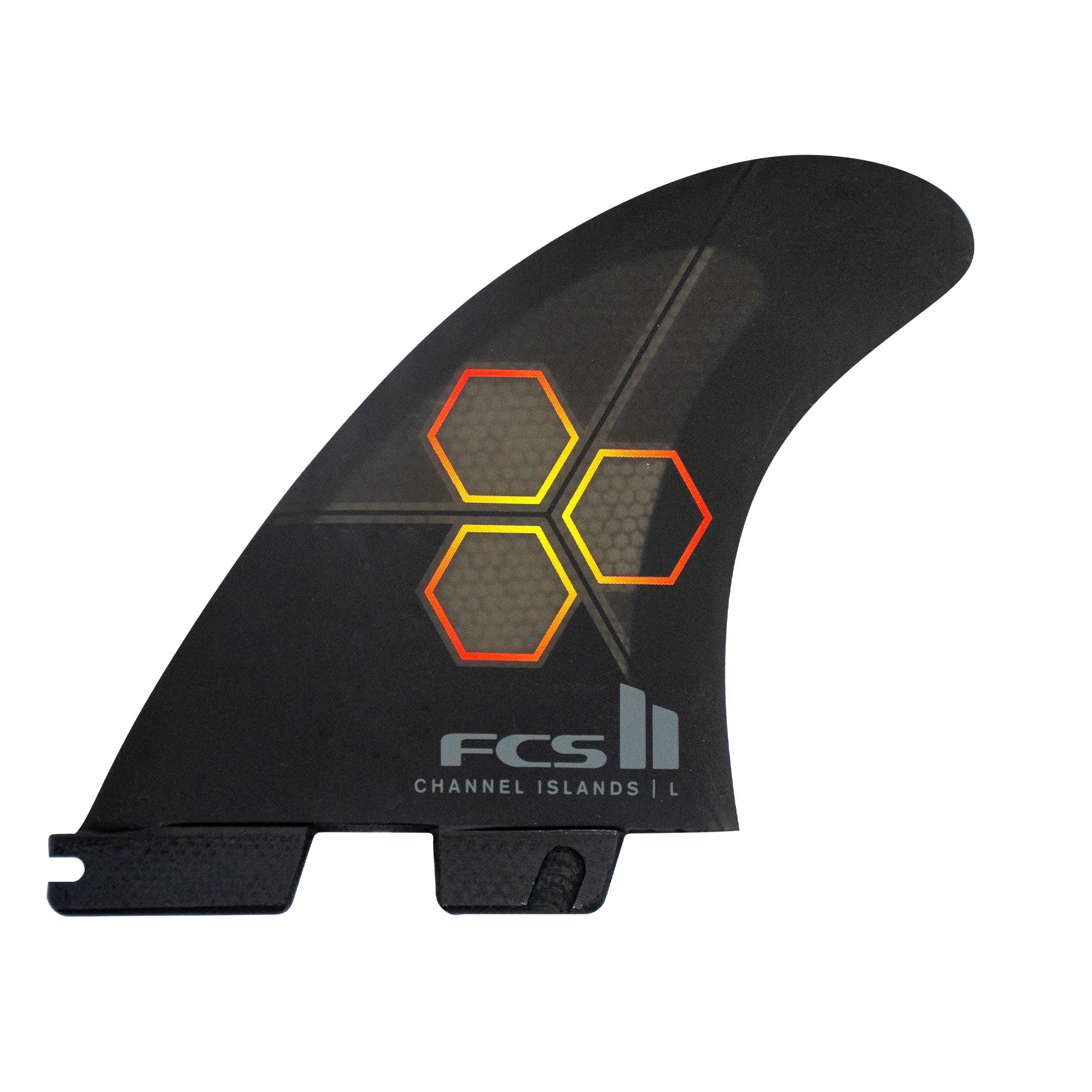 FCS 2 CI PC Tri-Quad Set Black-Flame M