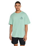 QUIKSILVER VINTAGE BUBBLE ORG BHZ-BLUE HAZE M