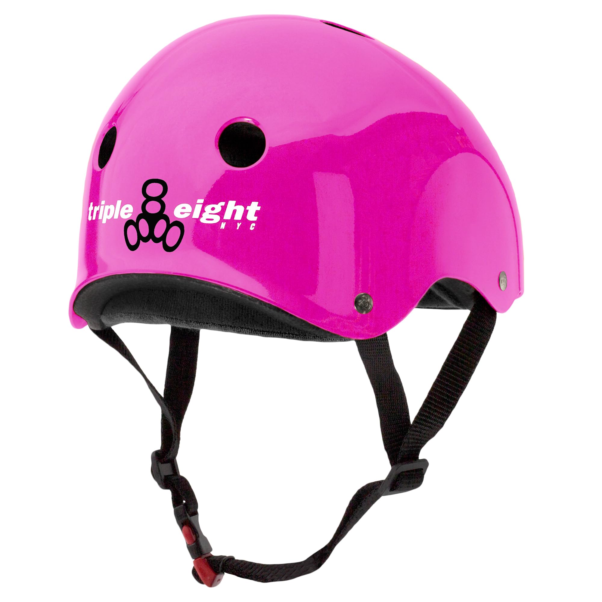 Triple Eight Certified Sweatsaver Helmet Pink Glossy XL/XXL