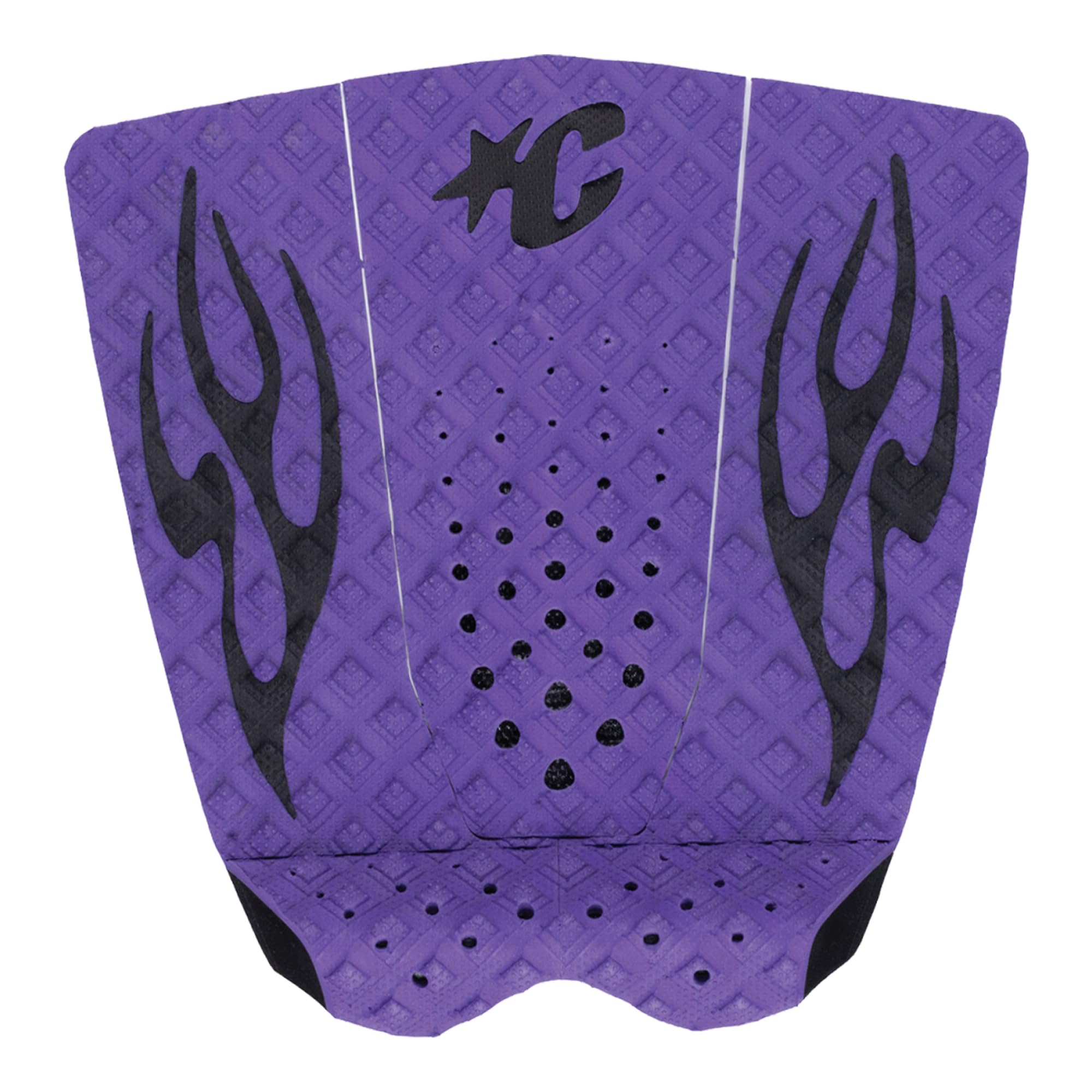Creatures of Leisure Griffin Colapinto Lite EcoPure Traction Pad Punk Purple Black Flames