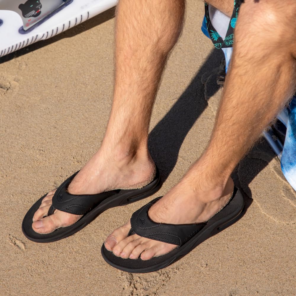 Reef Fanning Mens Sandal Grey Suede 15