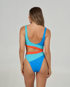 SALTY CREW SURF BREAK ONE PIECE Bold Blue M