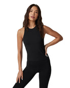 Vuori AllTheFeels Crew Tank BLK XS