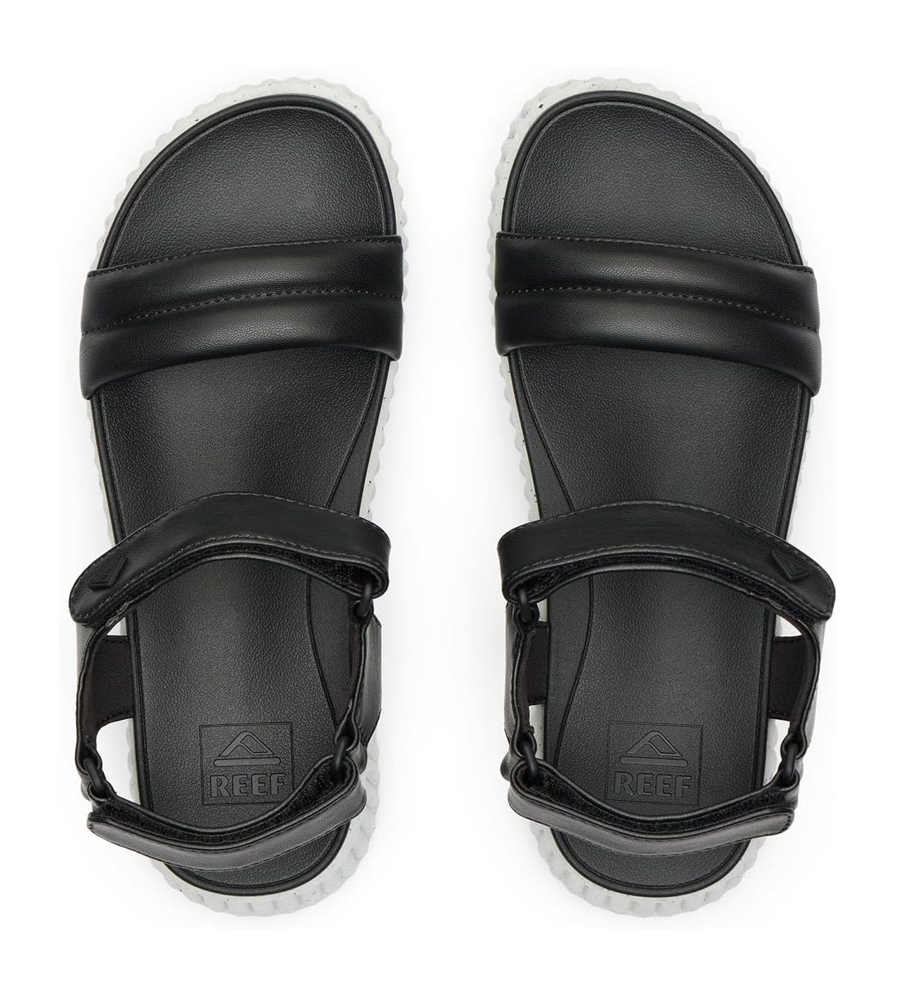 Reef Vista Higher Raya Womens Sandal Black-White 7
