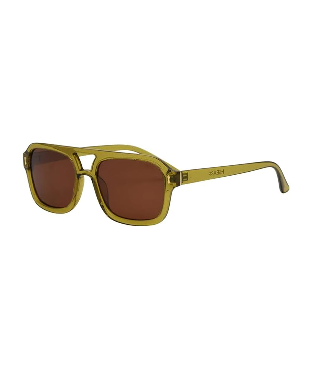 I-SEA ROYAL WOMEN'S POLARIZED SUNGLASSES OLIVE / BROWN POLARIZED LENS