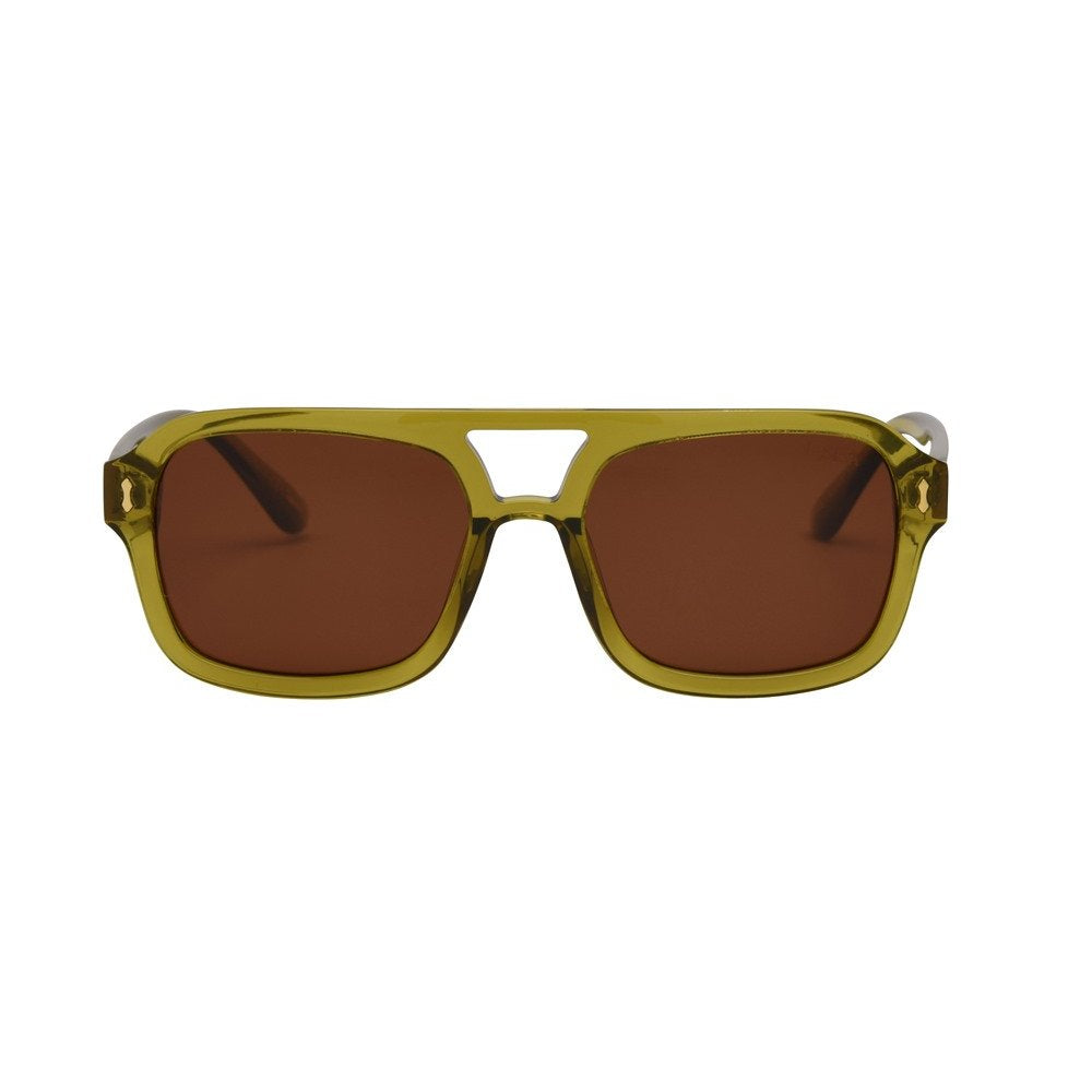 I-SEA ROYAL WOMEN'S POLARIZED SUNGLASSES OLIVE / BROWN POLARIZED LENS