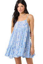 O'NEILL SWS RILEE PRINTED MINI COVERUP AZR S
