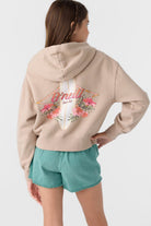 O'Neill Girls Darcie Zip Hoodie TOB XL