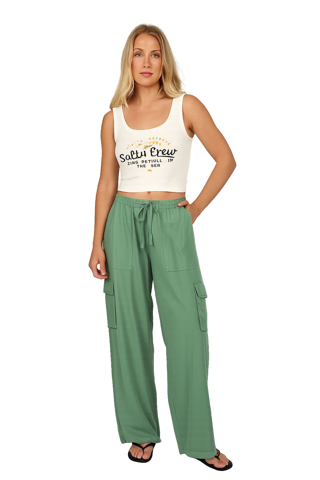 SALTY CREW DRIFTWOOD PANT Green Bay M
